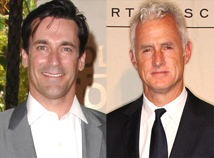 Jon Hamm, John Slattery Jon Hamm, John Slattery